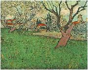 Vincent Van Gogh View of Arles with flowering trees oil painting picture wholesale
